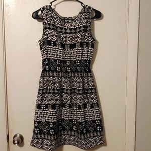 Black and White Dress